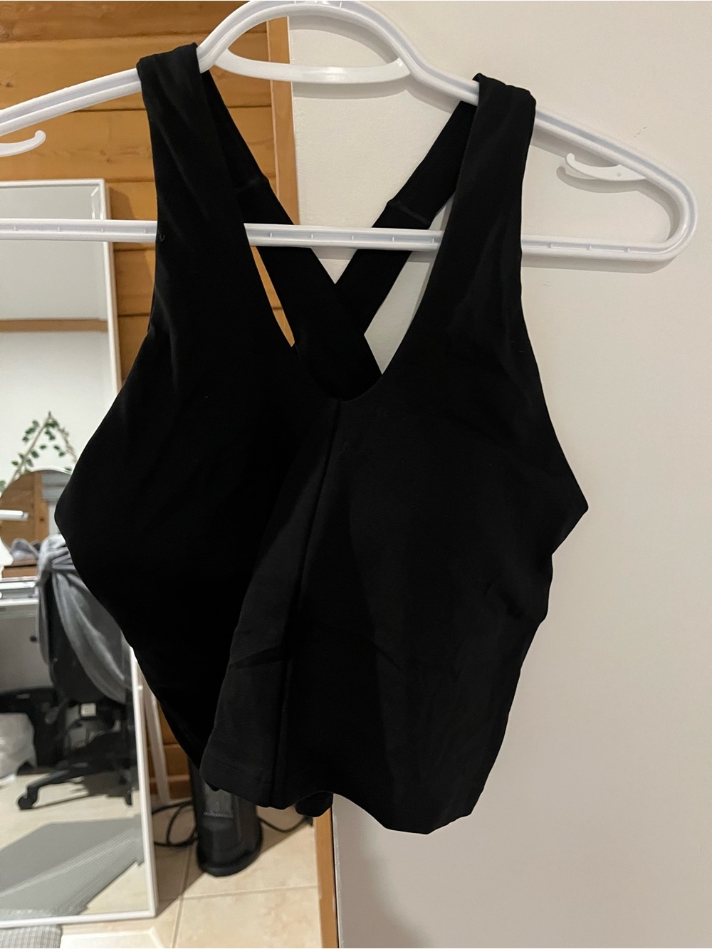 Aerie Offline Black Cross-Back Women's Tank Top